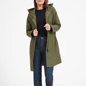 Everlane Olive Green City Anorak Jacket